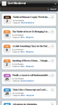 Mobile Screenshot of gotmedieval.com
